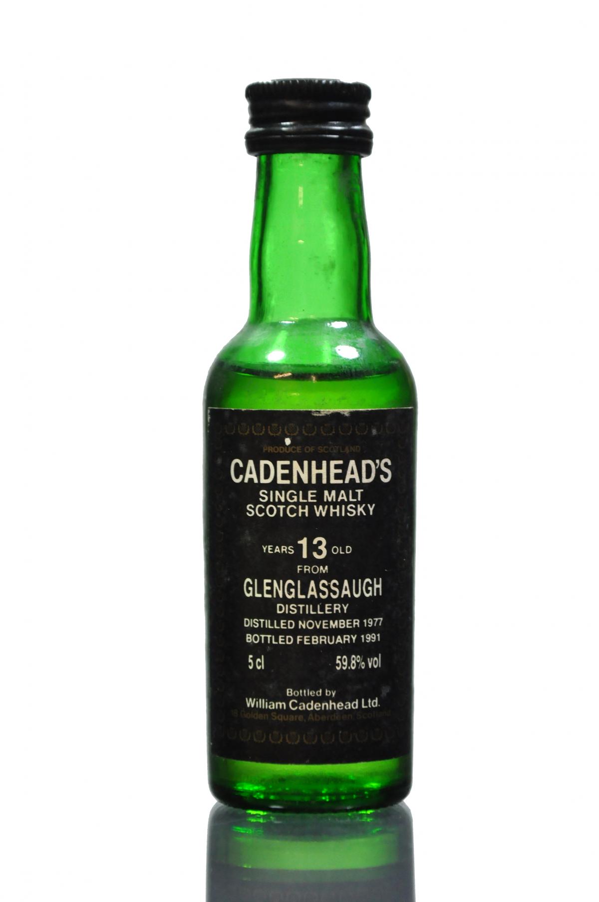 Glenglassaugh 1977-1991 - 13 Year Old - Cadenhead Miniature