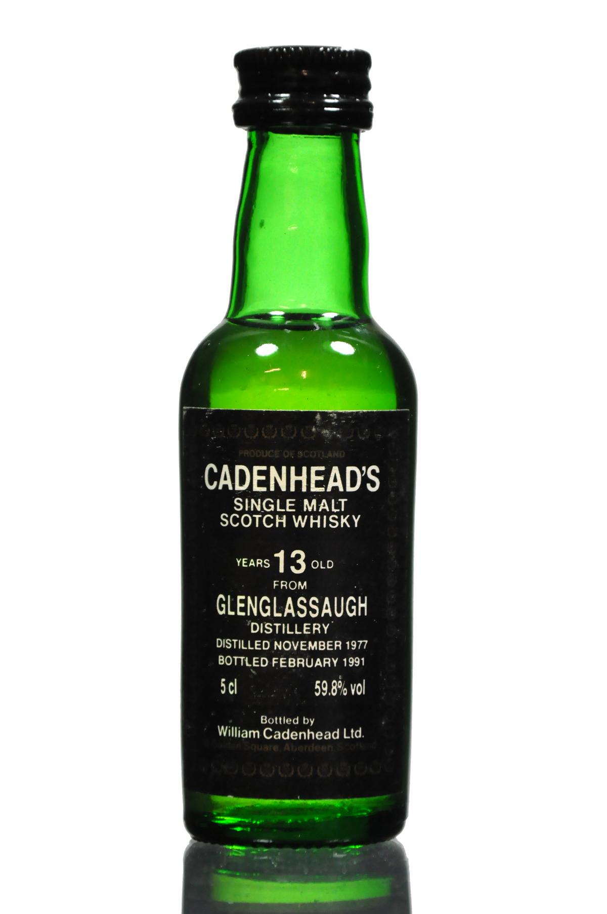 Glenglassaugh 1977-1991 - 13 Year Old - Cadenhead Miniature