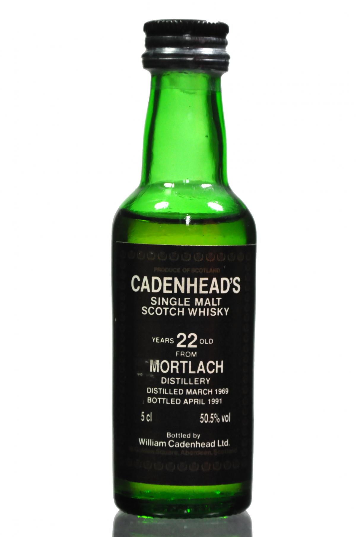 Mortlach 1969-1991 - 22 Year Old - Cadenhead Miniature