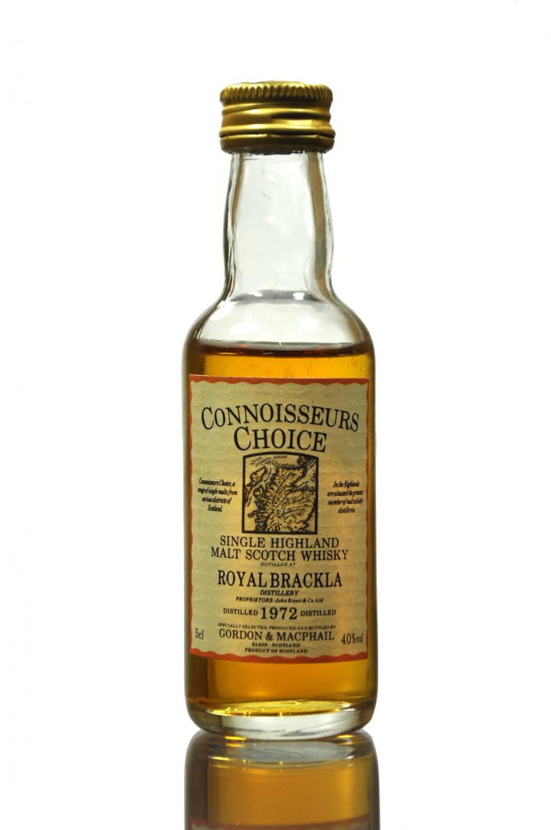 Royal Brackla 1972 - Connoisseurs Choice Miniature