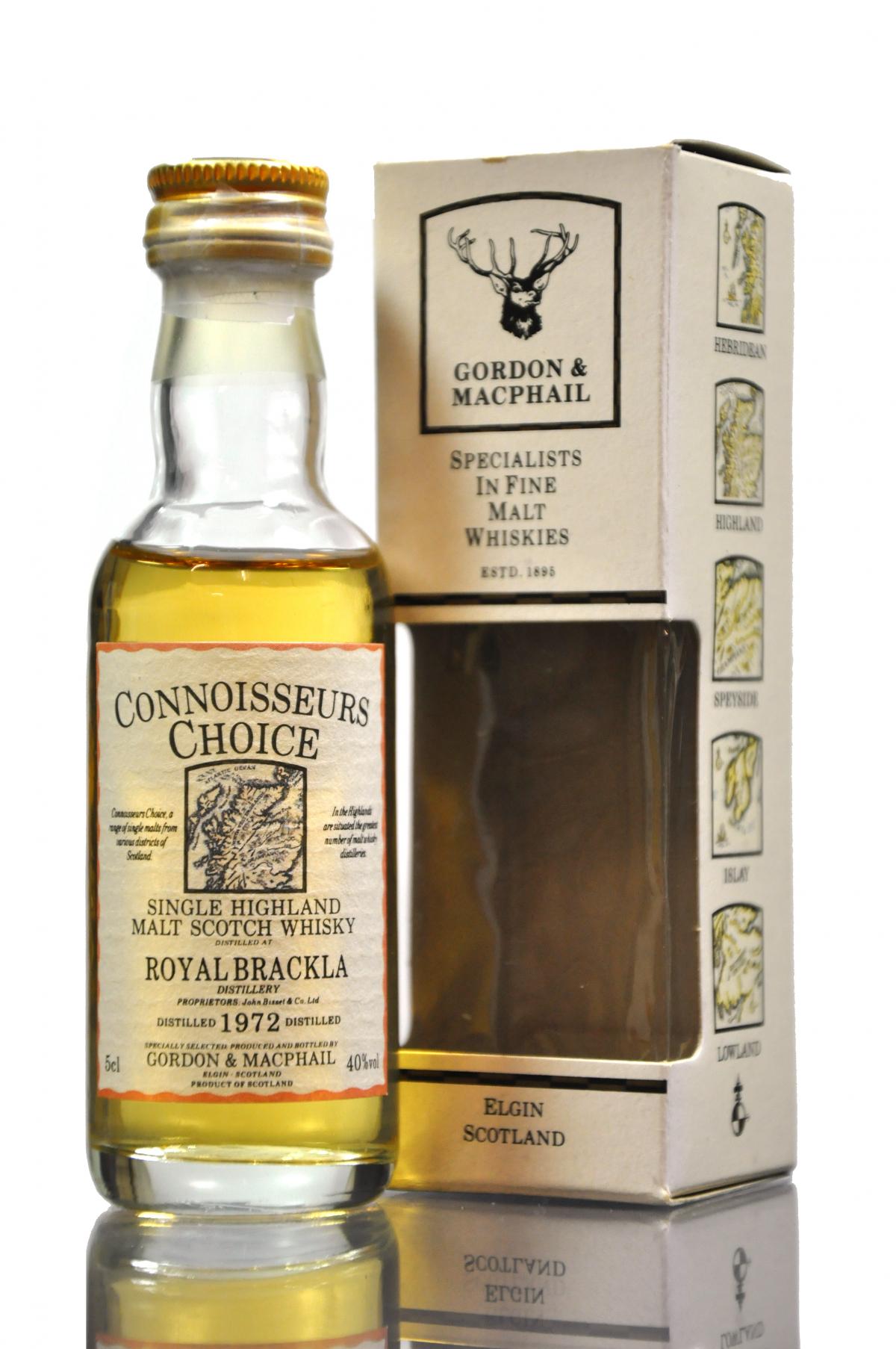 Royal Brackla 1972 - Connoisseurs Choice Miniature
