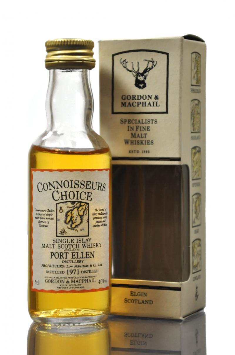 Port Ellen 1971 - Connoisseurs Choice Miniature