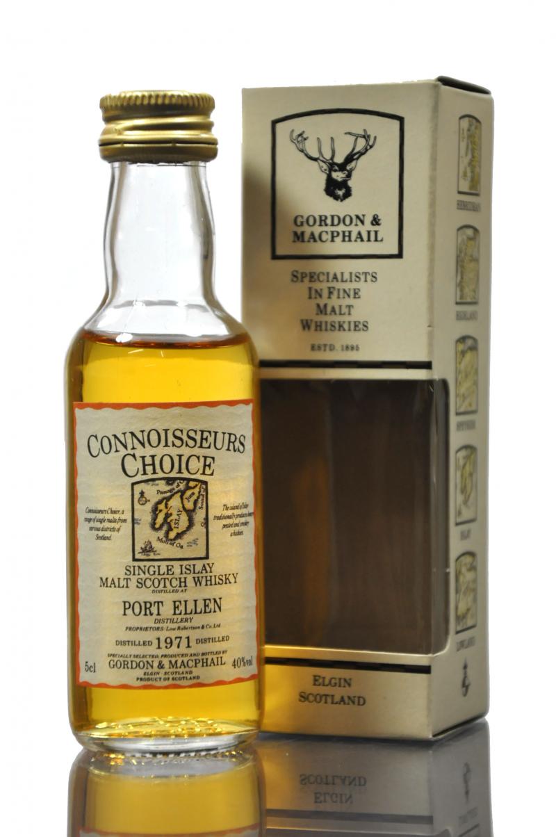 Port Ellen 1971 - Connoisseurs Choice Miniature