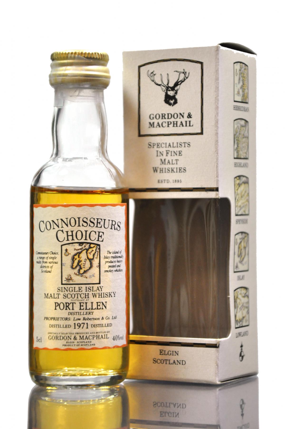 Port Ellen 1971 - Connoisseurs Choice Miniature