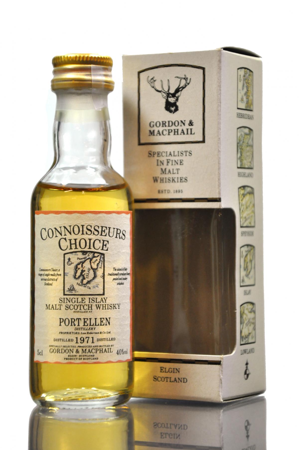 Port Ellen 1971 - Connoisseurs Choice Miniature