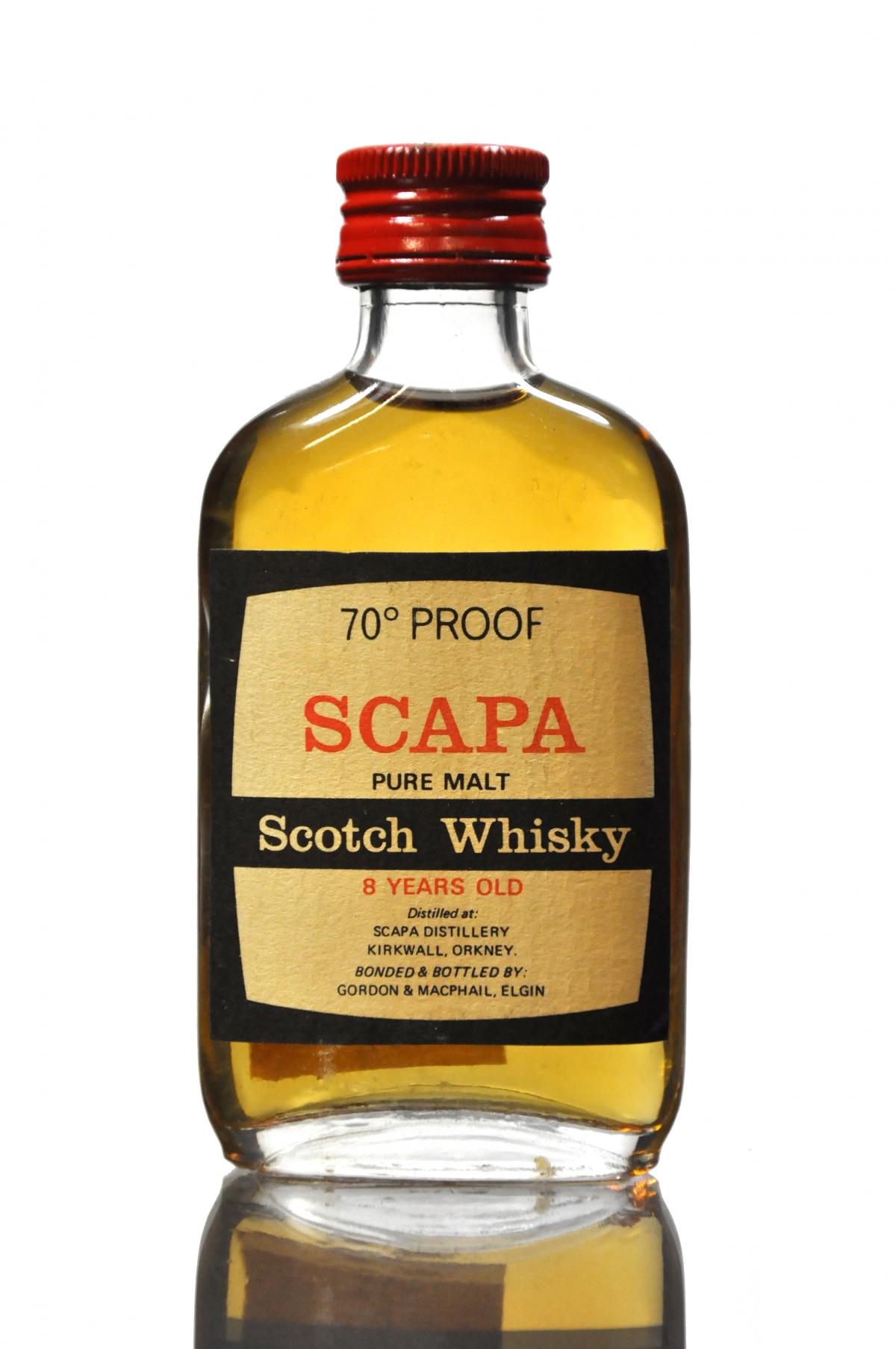 Scapa 8 Year Old - 100 Proof Gordon & MacPhail Miniature