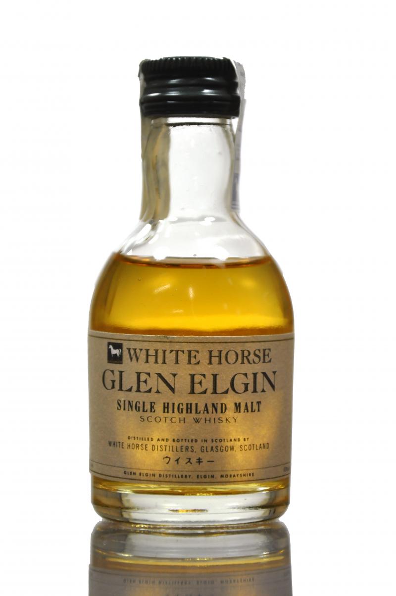 Glen Elgin White Horse Miniature