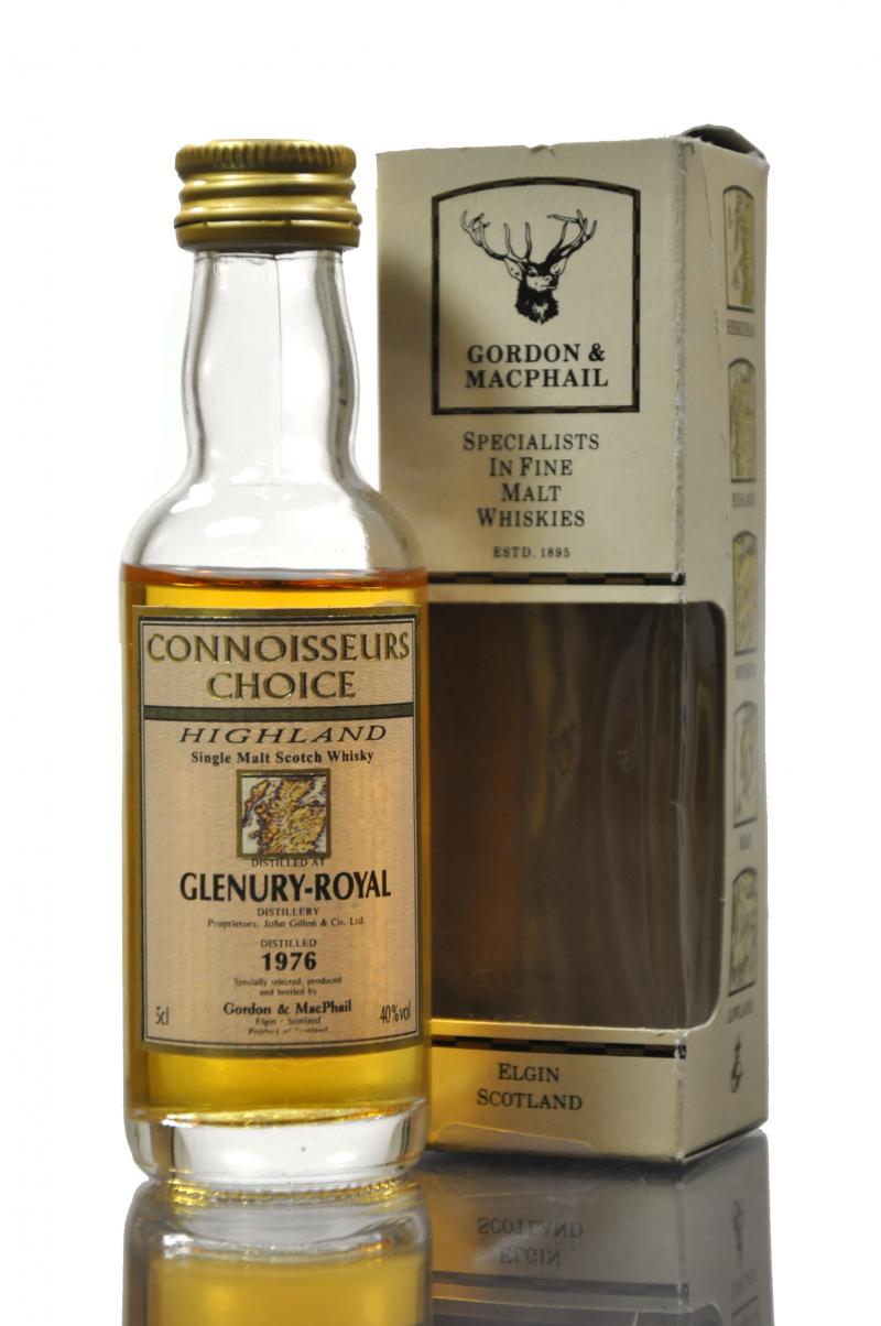 Glenury Royal 1976 - Connoisseurs Choice Miniature
