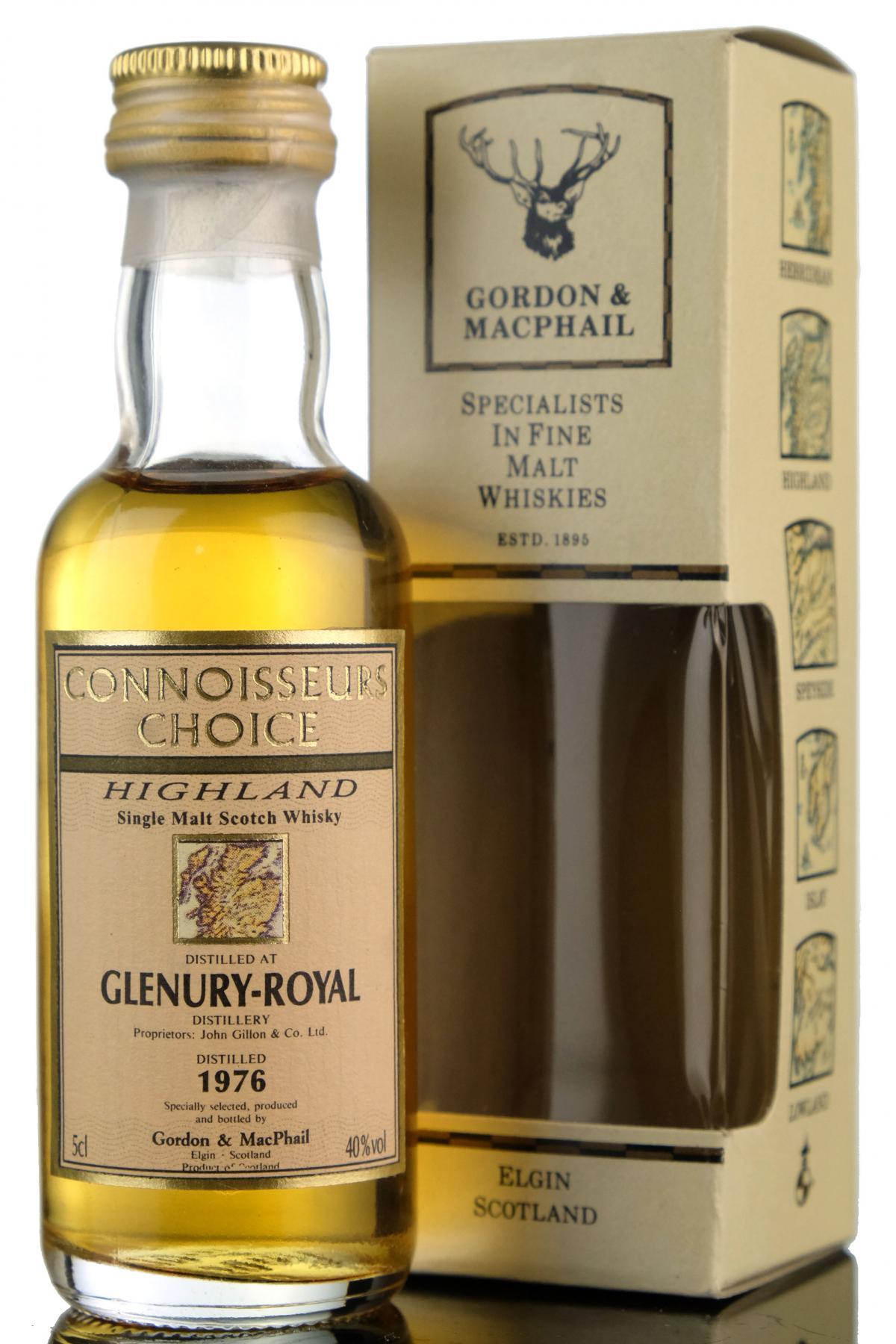 Glenury Royal 1976 - Connoisseurs Choice Miniature