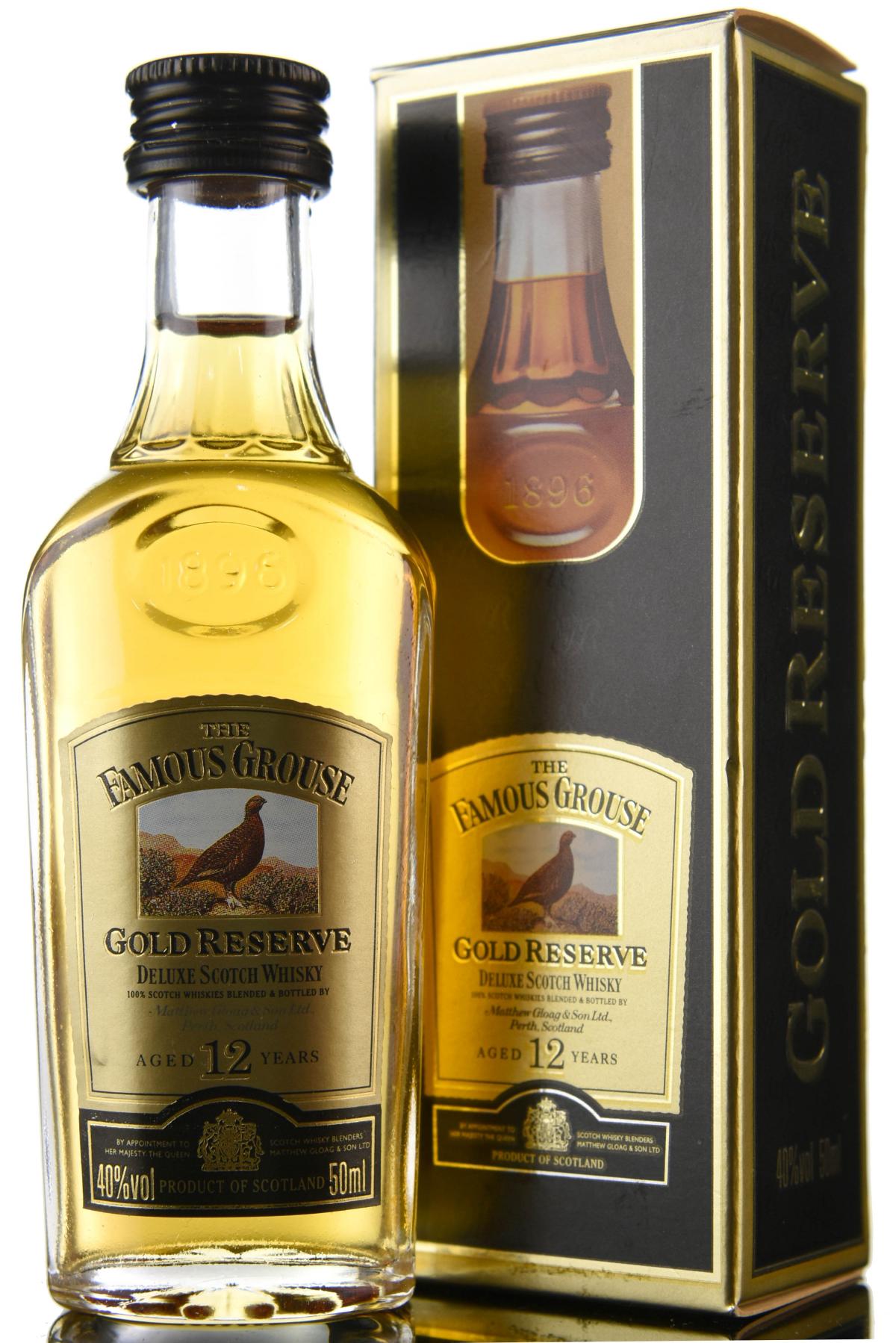 Famous Grouse 12 Year Old Miniature