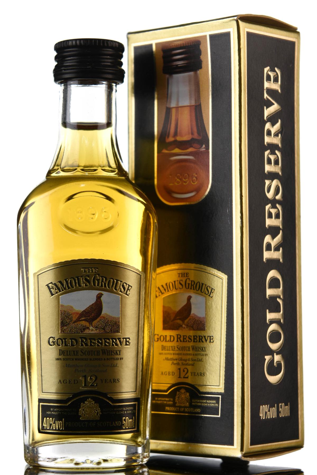 Famous Grouse 12 Year Old Miniature
