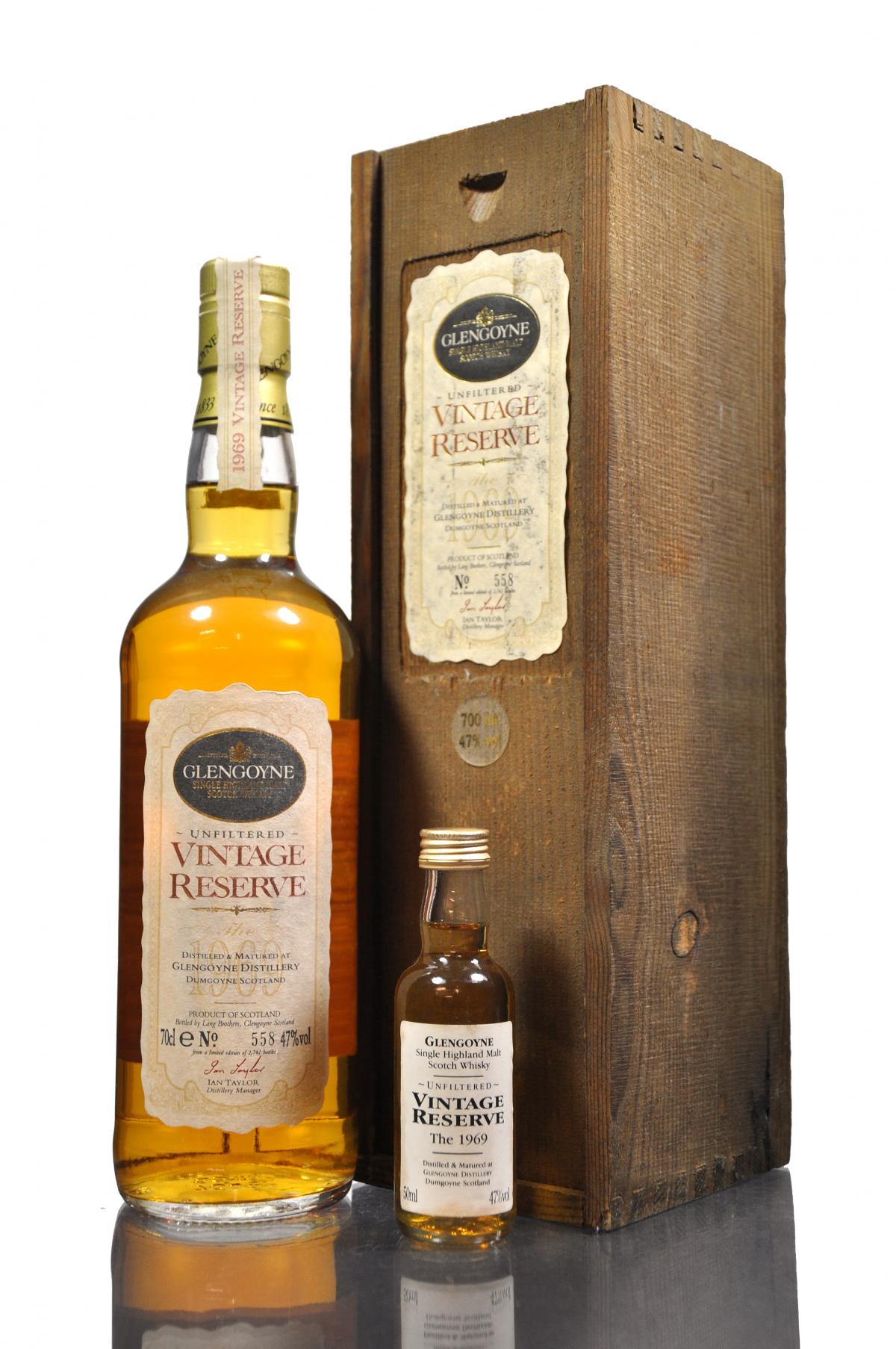 Glengoyne 1969 Vintage Reserve with Miniature