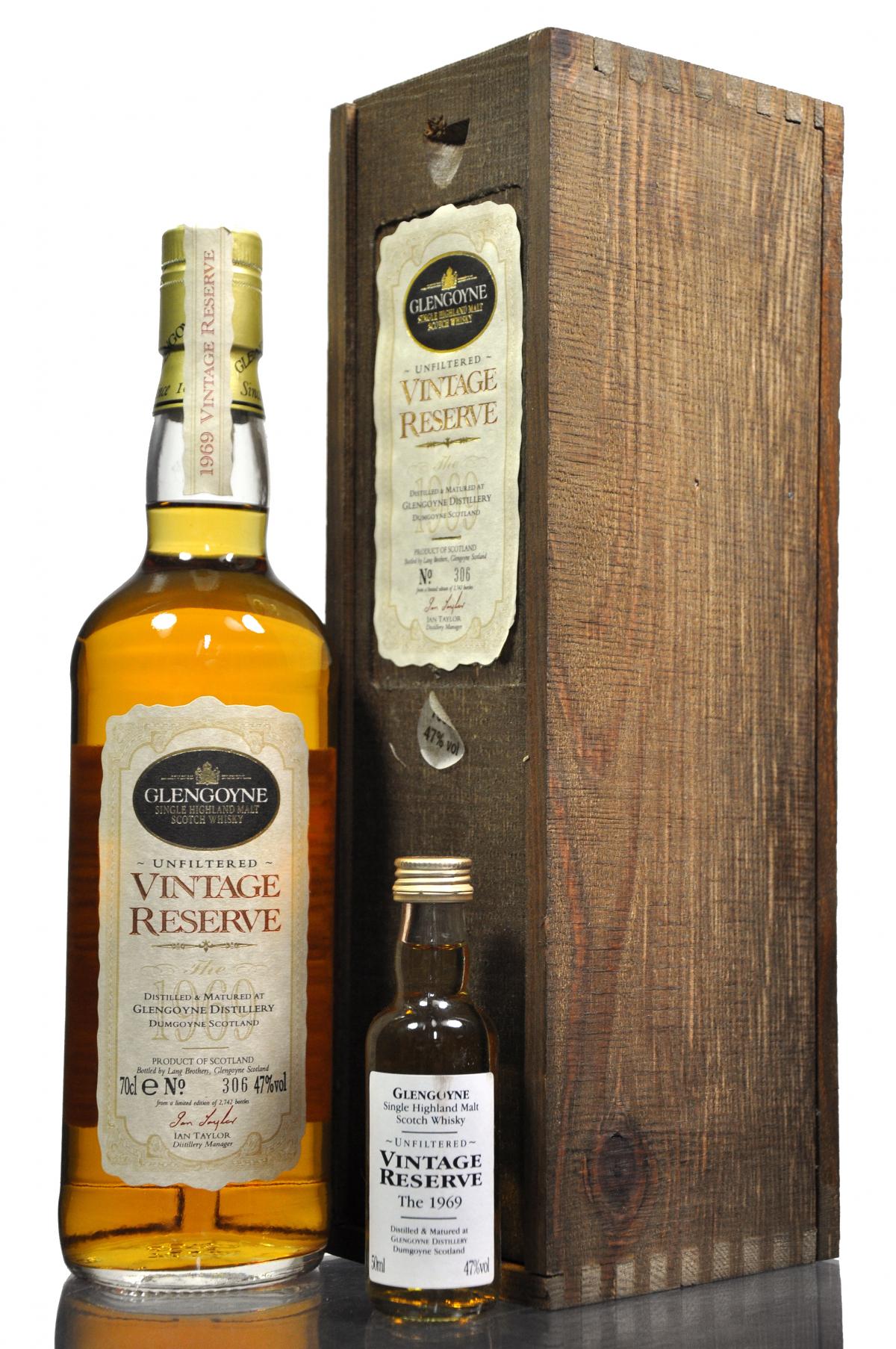 Glengoyne 1969 Vintage Reserve with Miniature