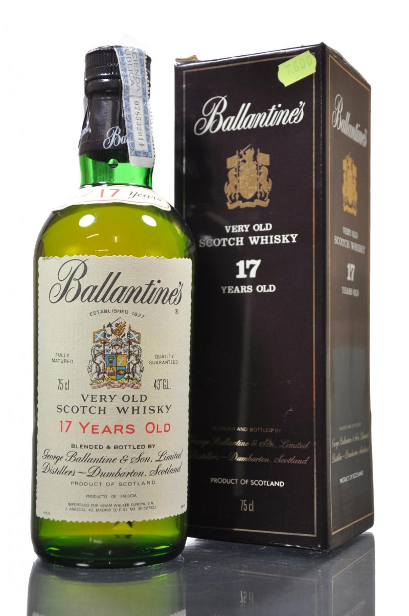 Ballantines 17 Year Old 2000s