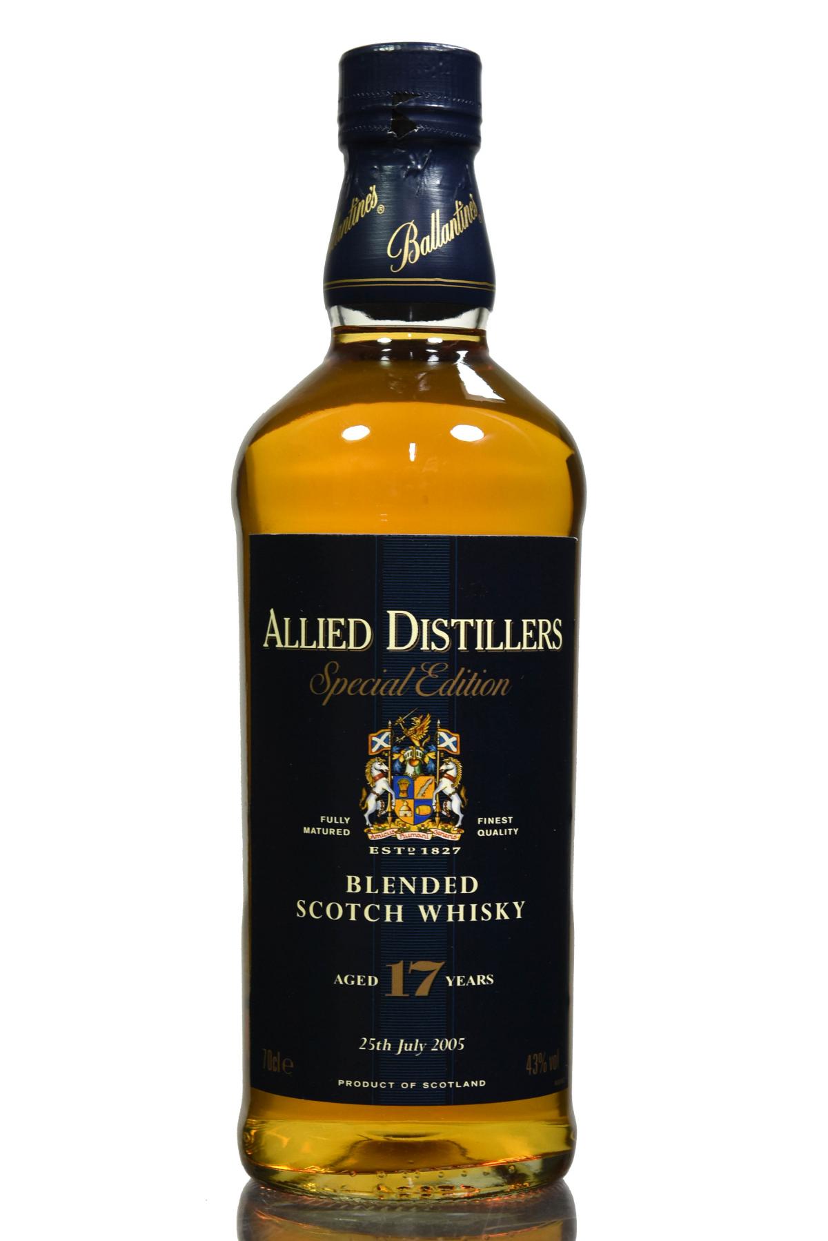 Ballantines 17 Year Old - Allied Distillers