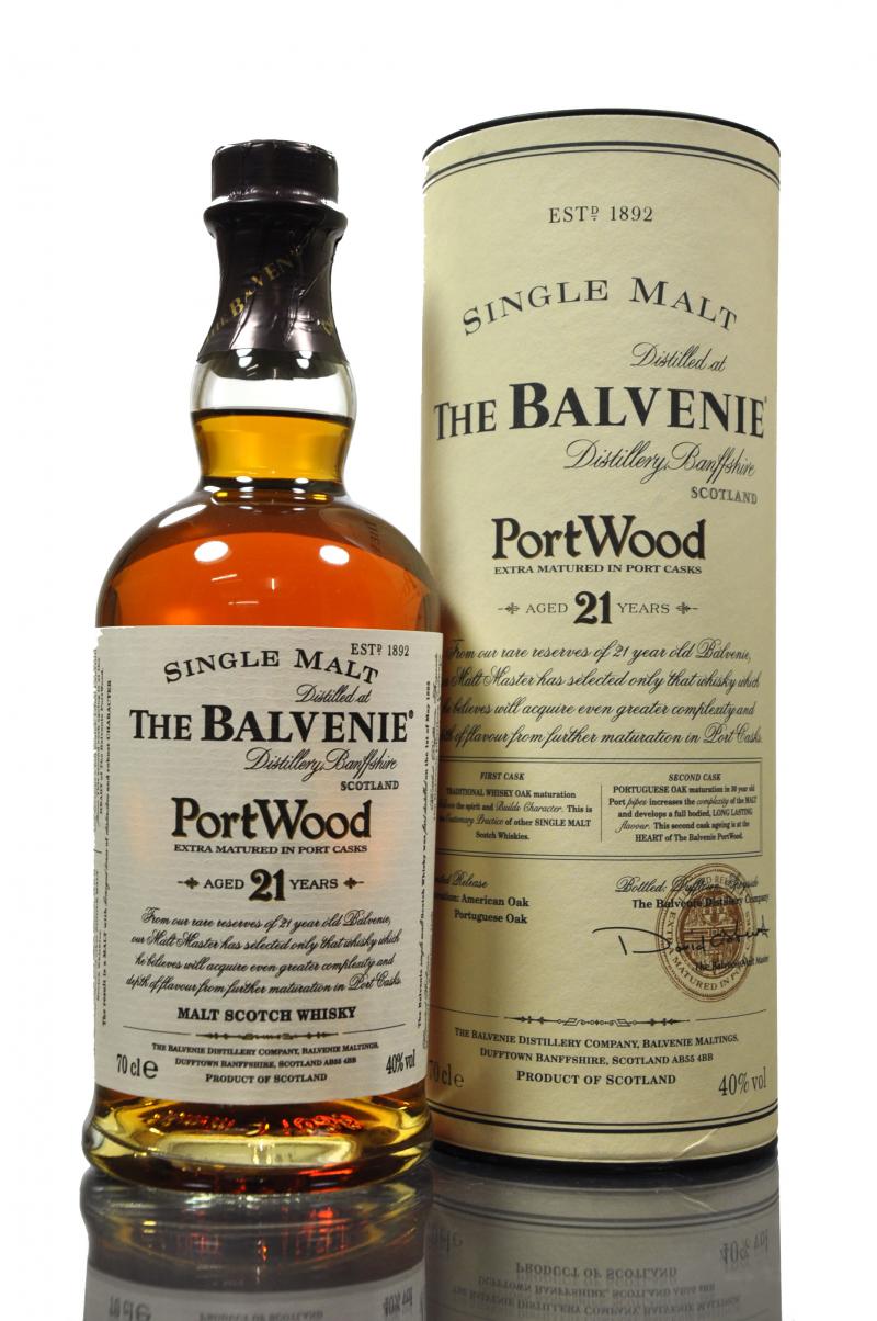 Balvenie 21 Year Old - PortWood - Pre 2009