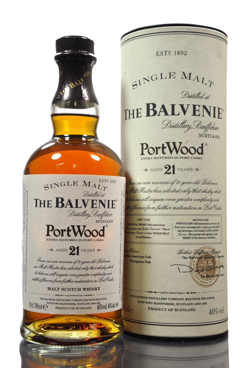 Balvenie 21 Year Old - PortWood - Pre 2009