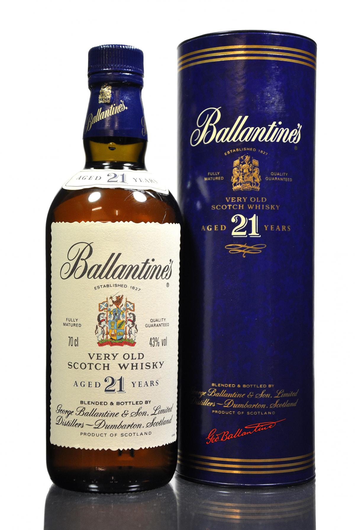 Ballantines 21 Year Old