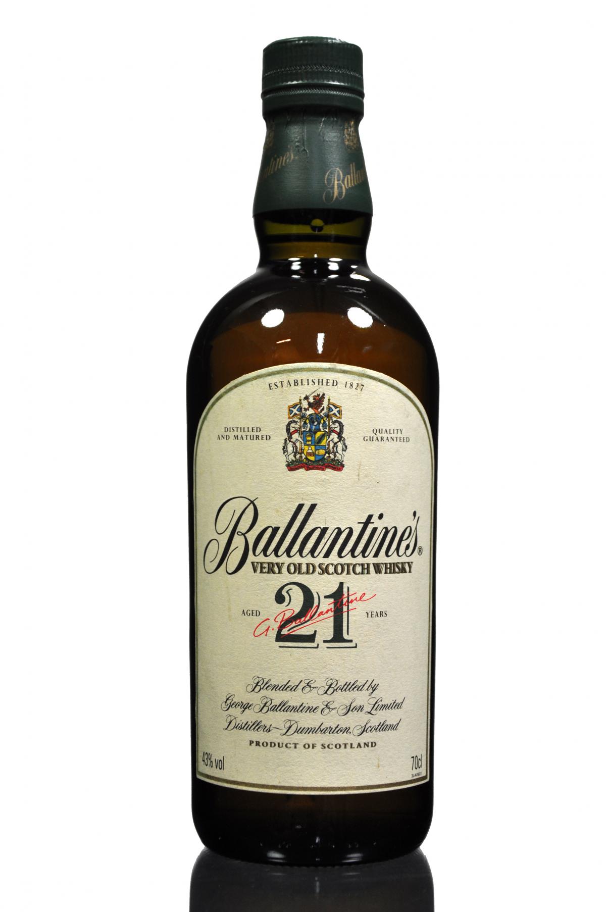 Ballantines 21 Year Old