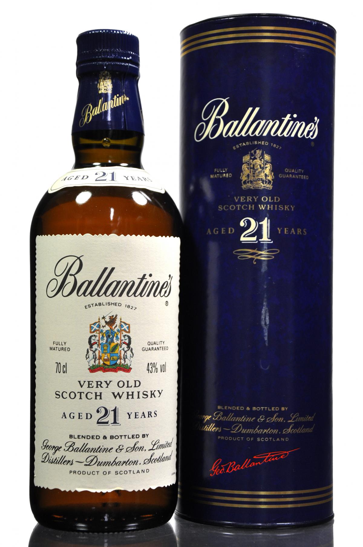 Ballantines 21 Year Old