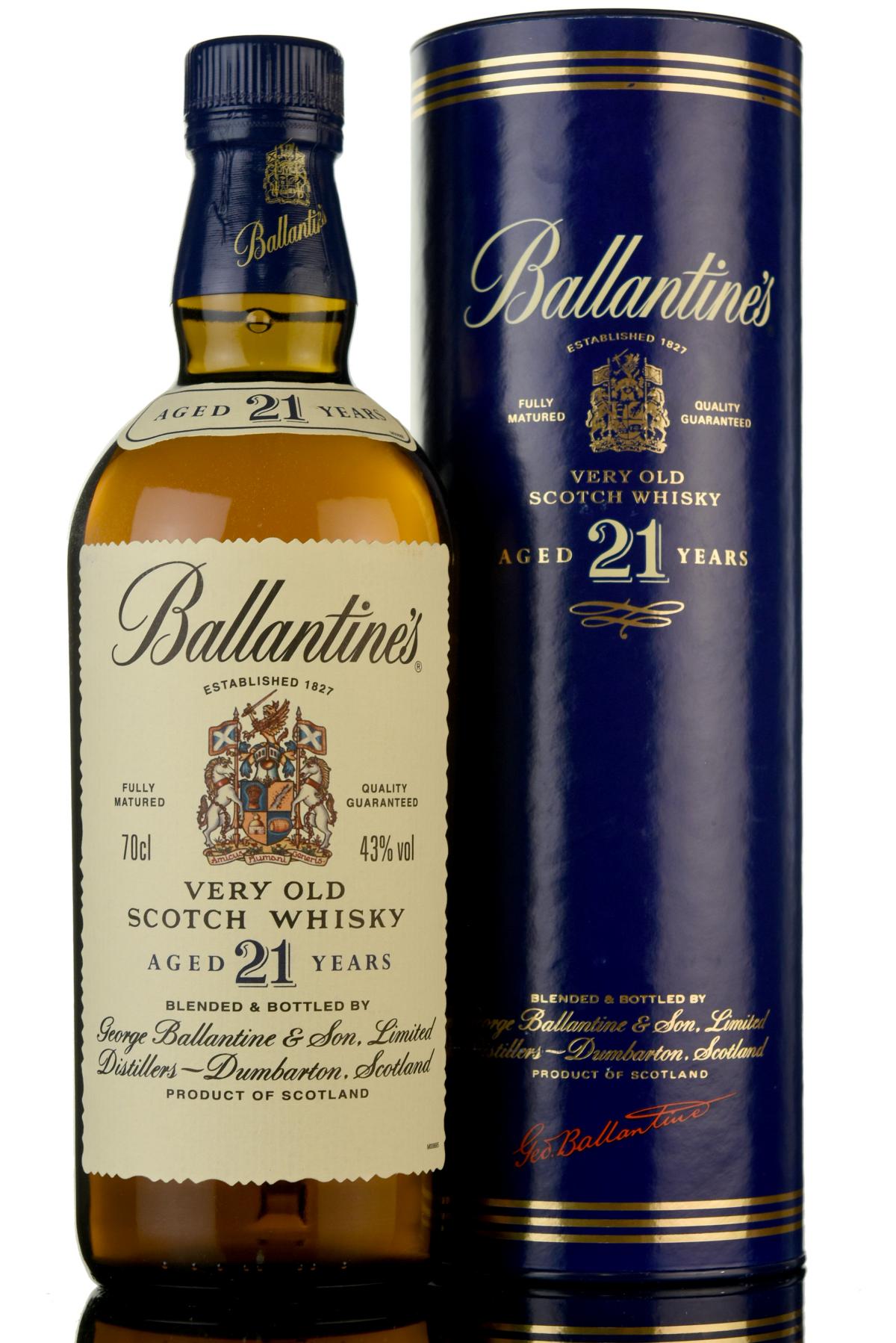 Ballantines 21 Year Old