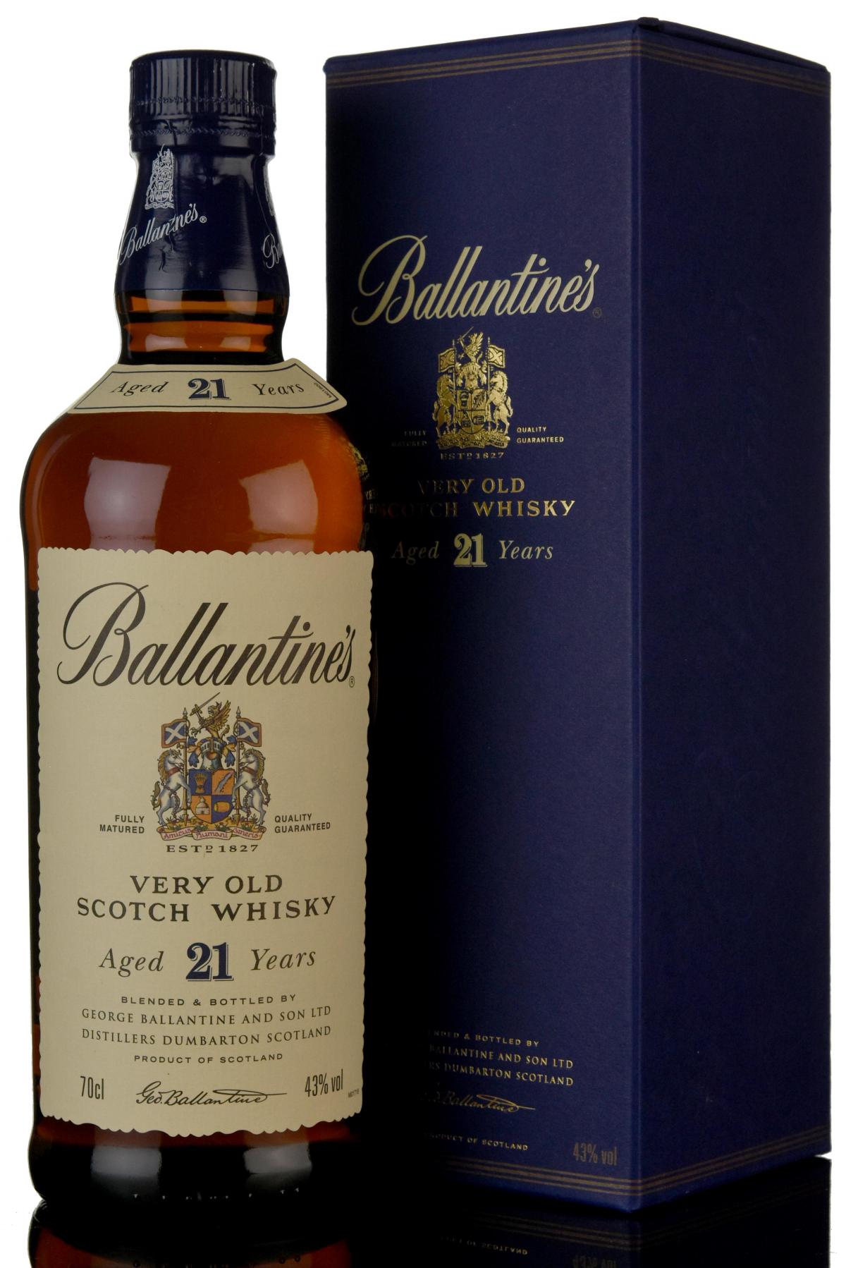 Ballantines 21 Year Old