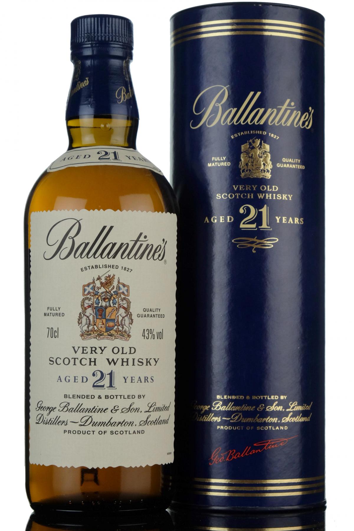 Ballantines 21 Year Old