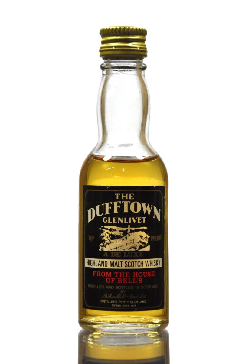 Dufftown-Glenlivet 70 Proof Miniature