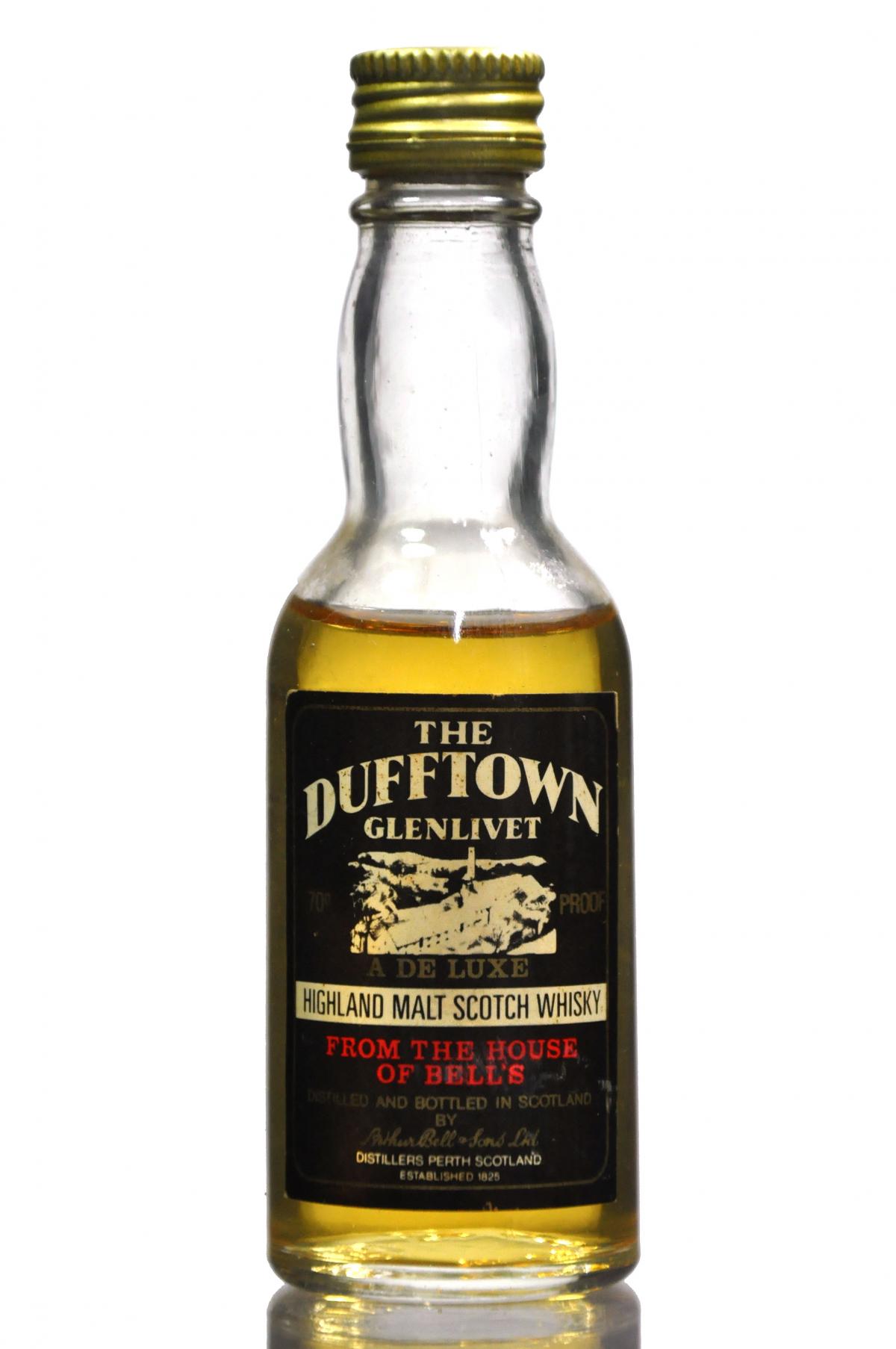 Dufftown-Glenlivet 70 Proof Miniature