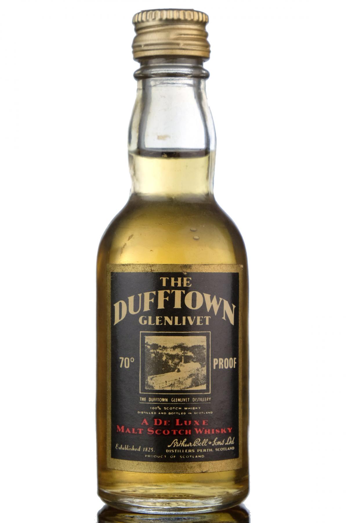 Dufftown-Glenlivet 70 Proof Miniature