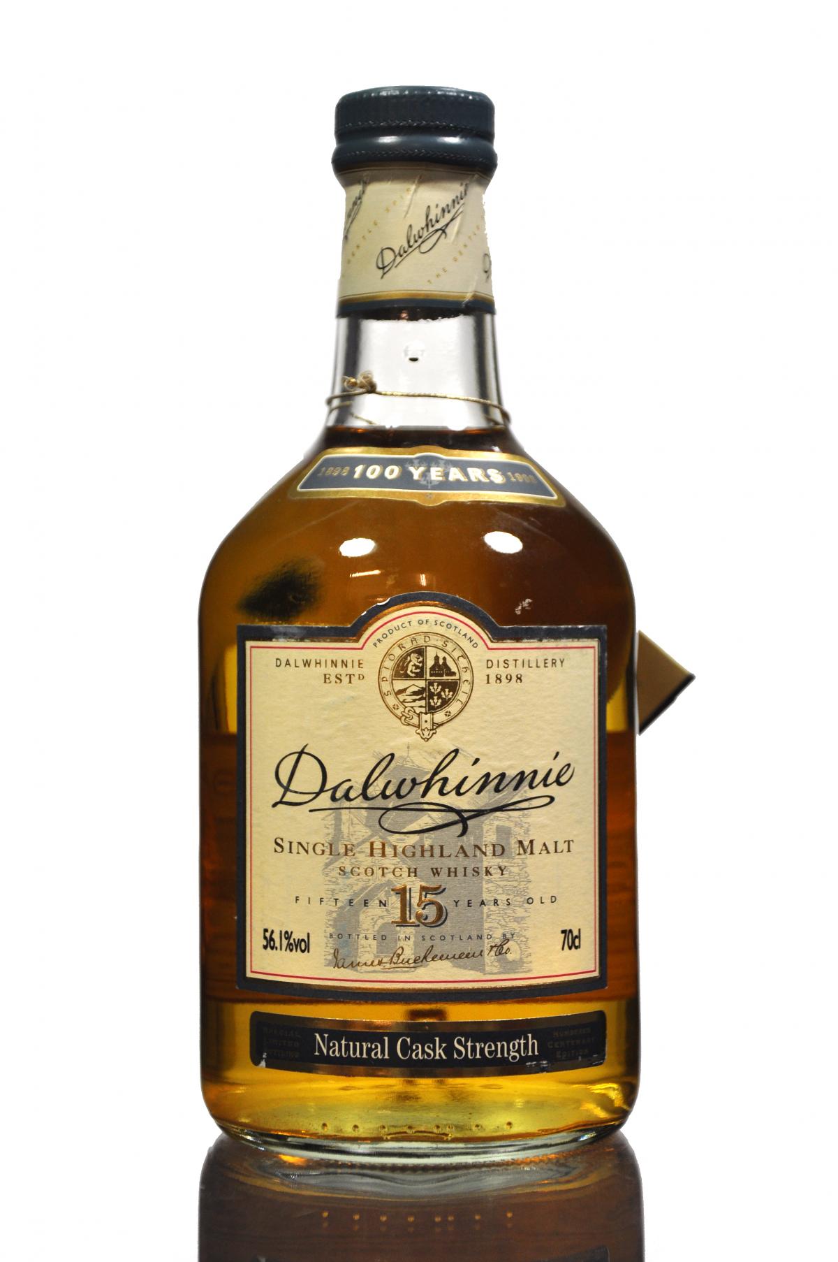 Dalwhinnie 15 Year Old - Centenary 1898-1998 - Cask Strength