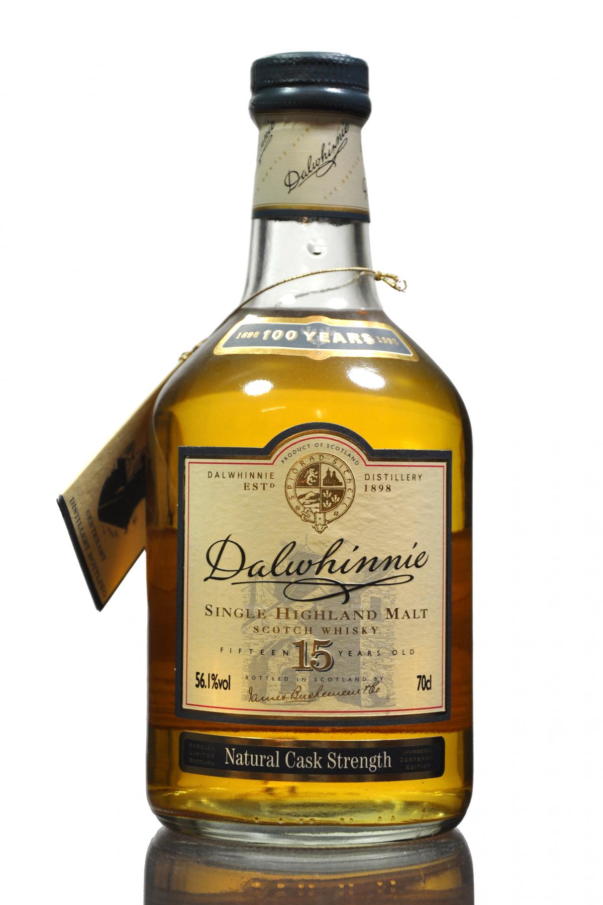 Dalwhinnie 15 Year Old - Centenary 1898-1998 - Cask Strength