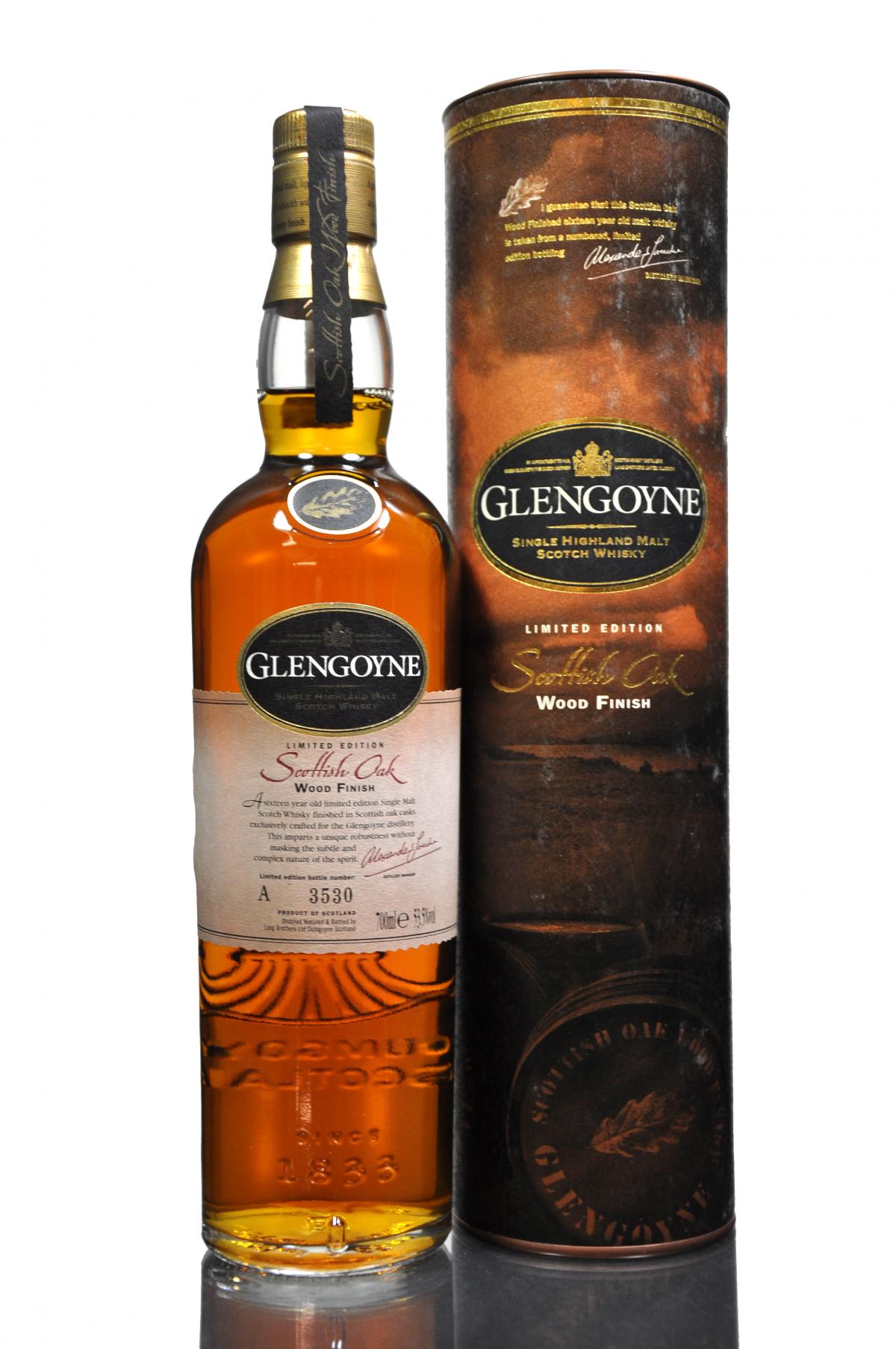 Glengoyne 15 Year Old - Scottish Oak Wood Finish