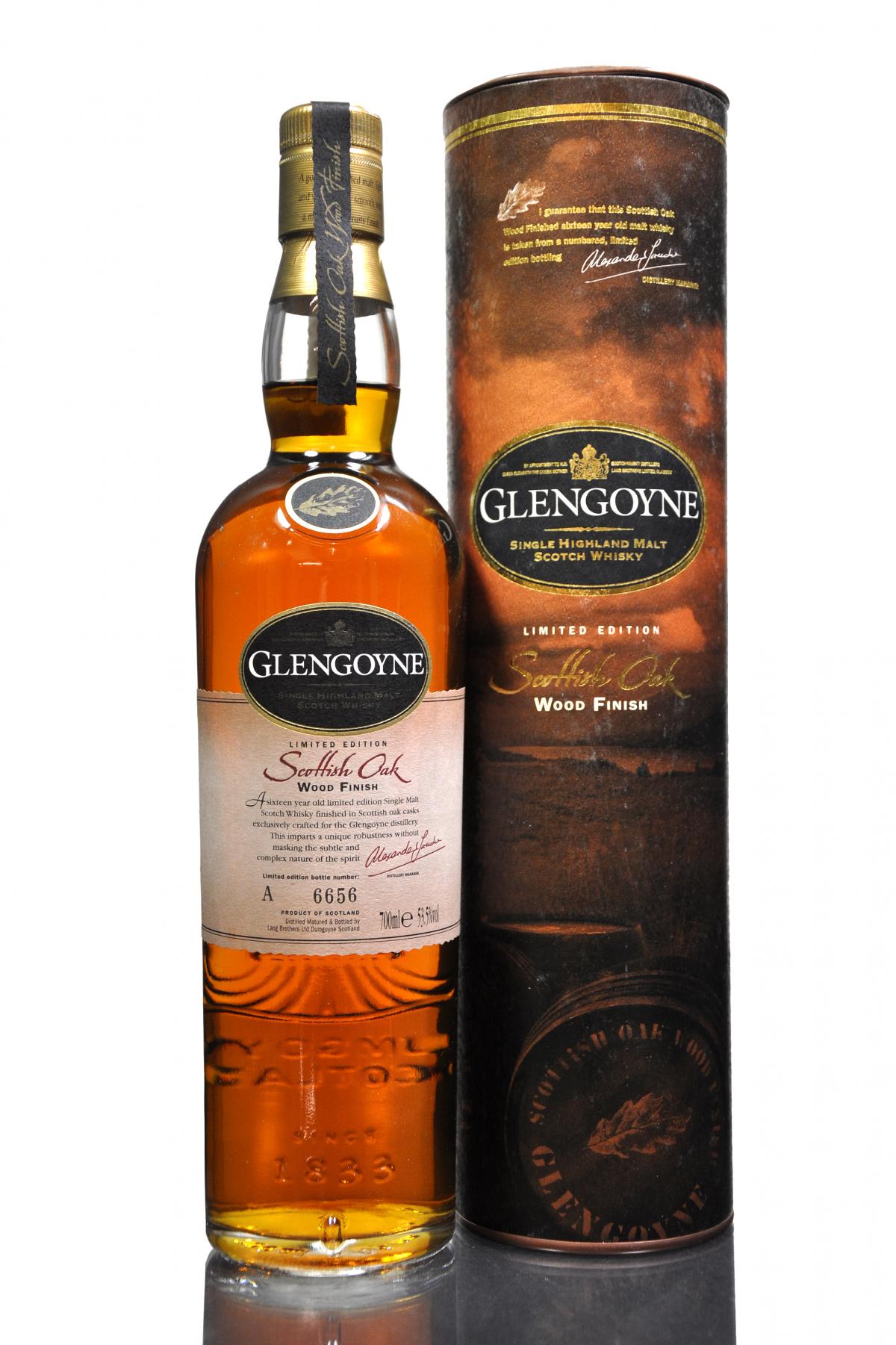 Glengoyne 15 Year Old - Scottish Oak Wood Finish