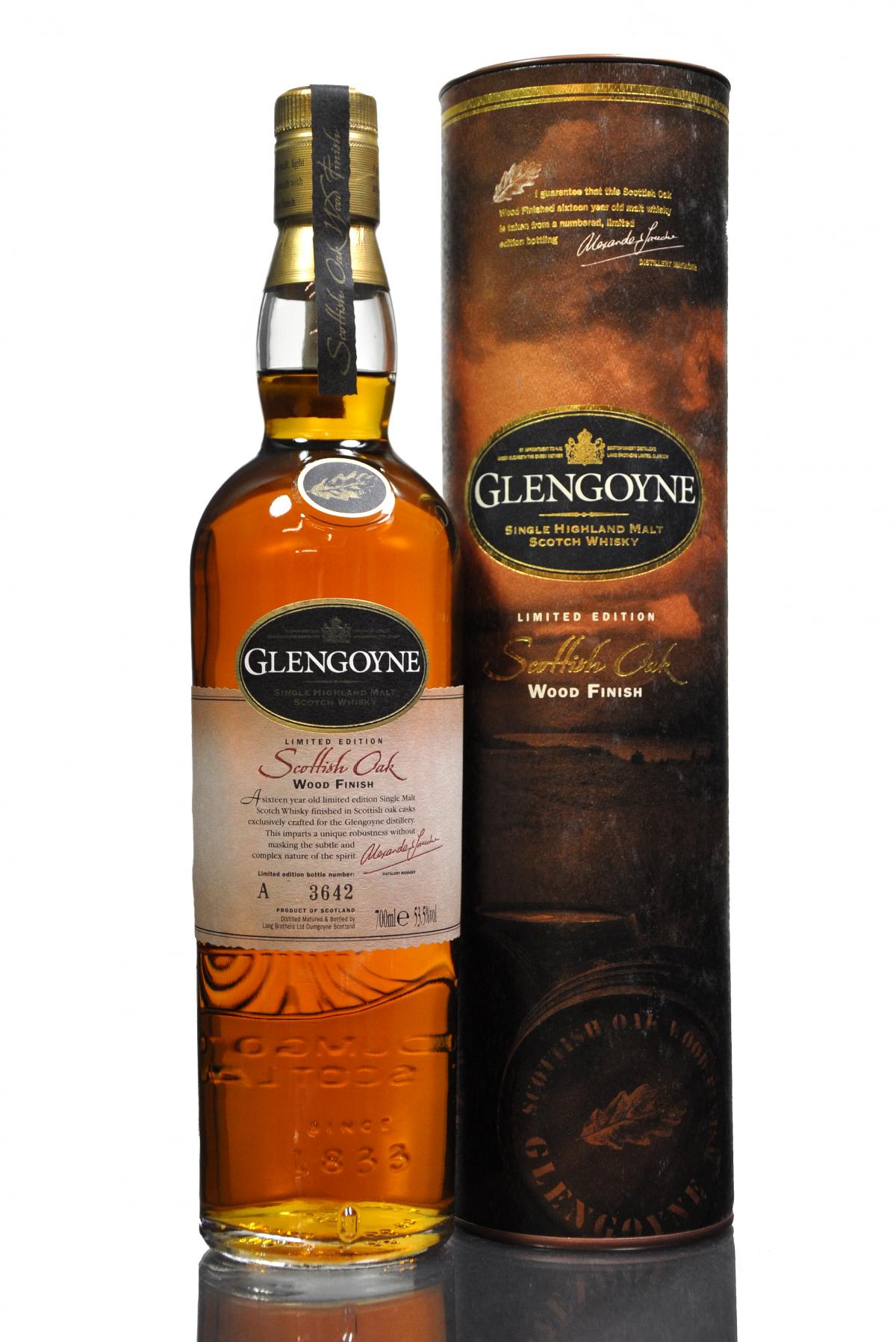 Glengoyne 15 Year Old - Scottish Oak Wood Finish