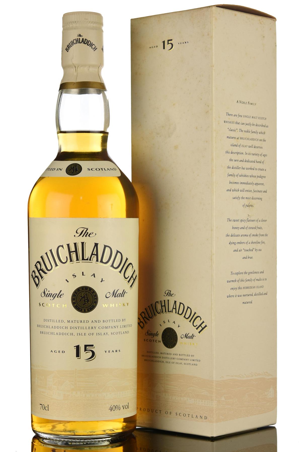 Bruichladdich 15 Year Old - 1990s