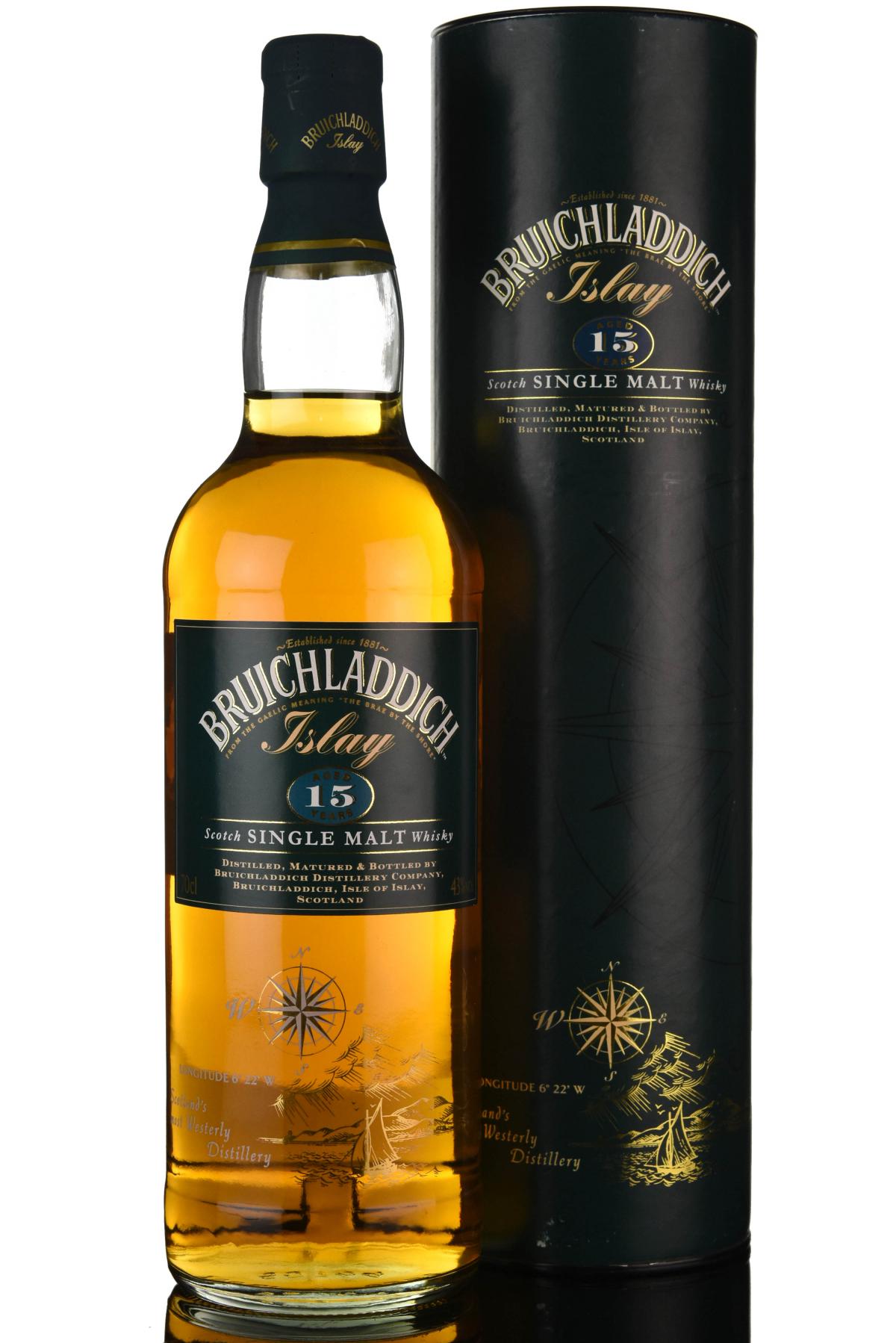 Bruichladdich 15 Year Old - 1990s