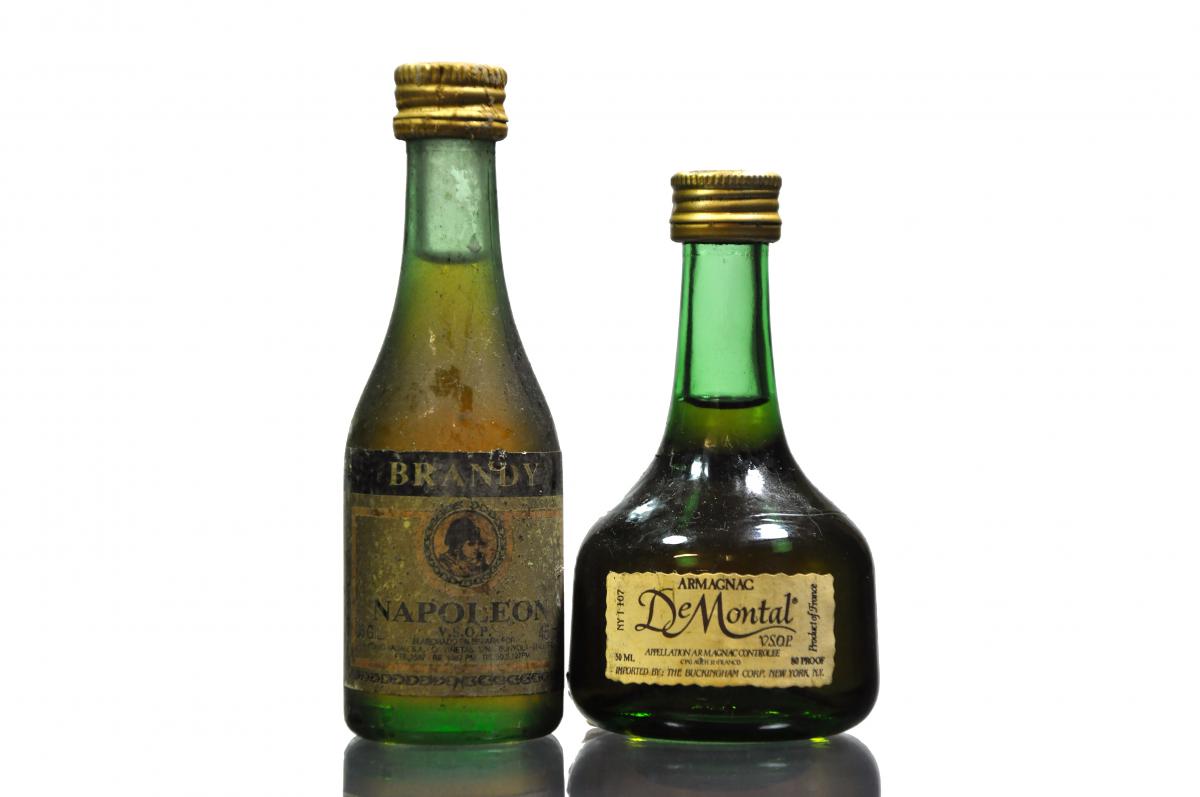 2 x Brandy Miniatures