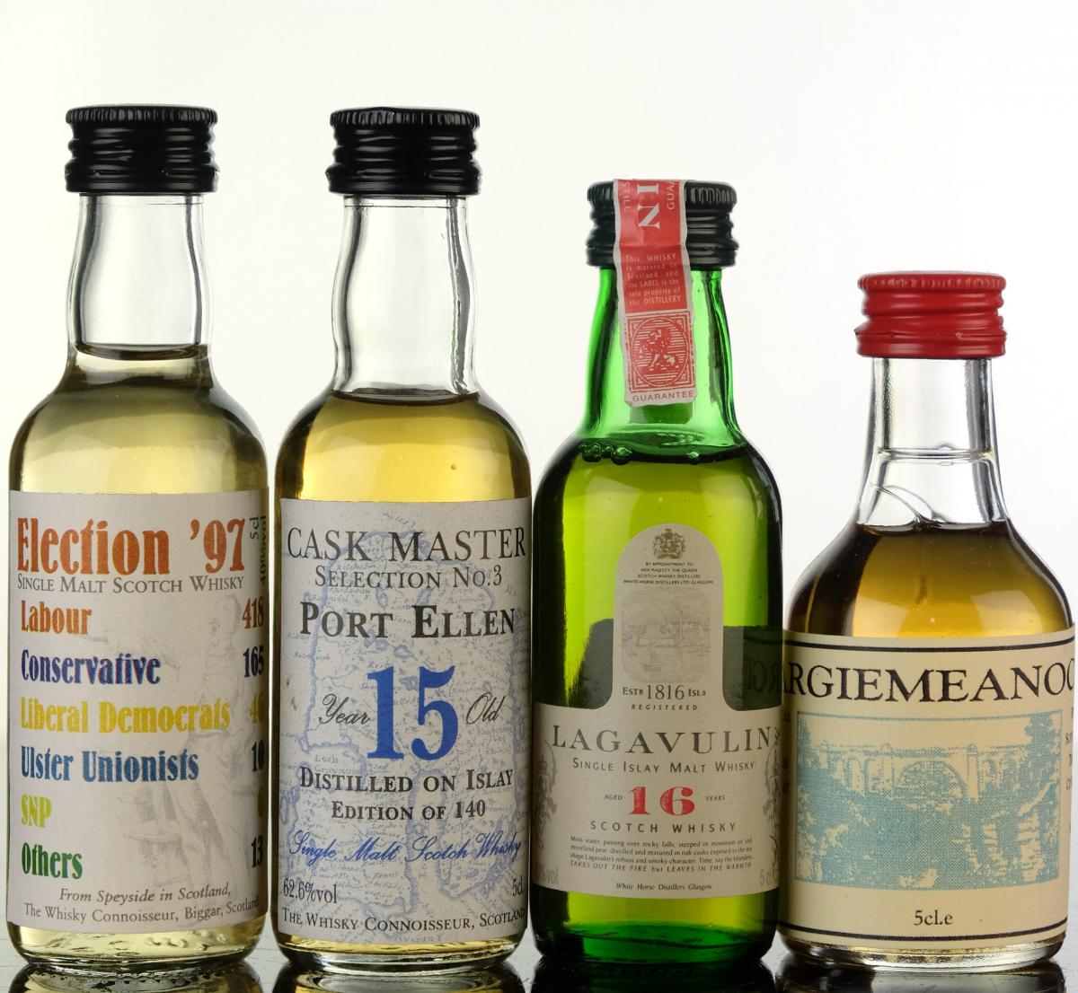 4 x Malt Miniatures