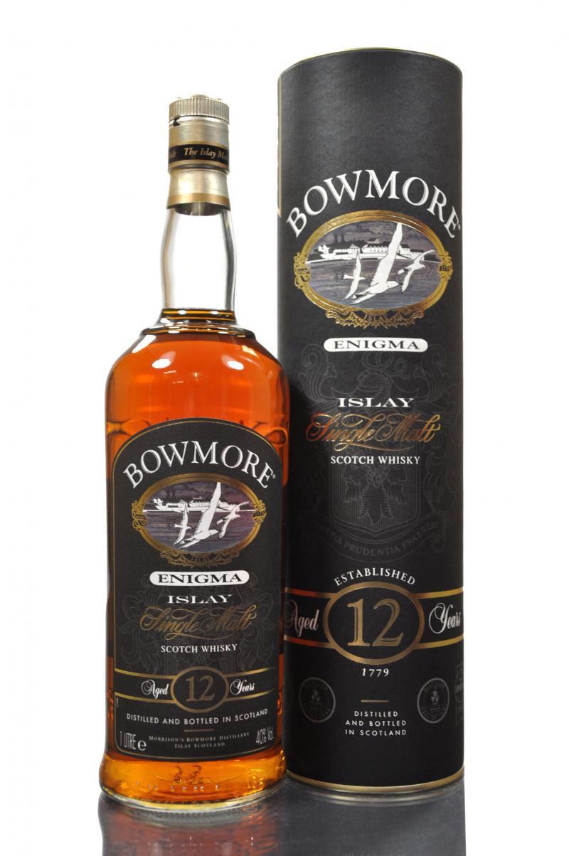 Bowmore 12 Year Old - Enigma - 1 LItre