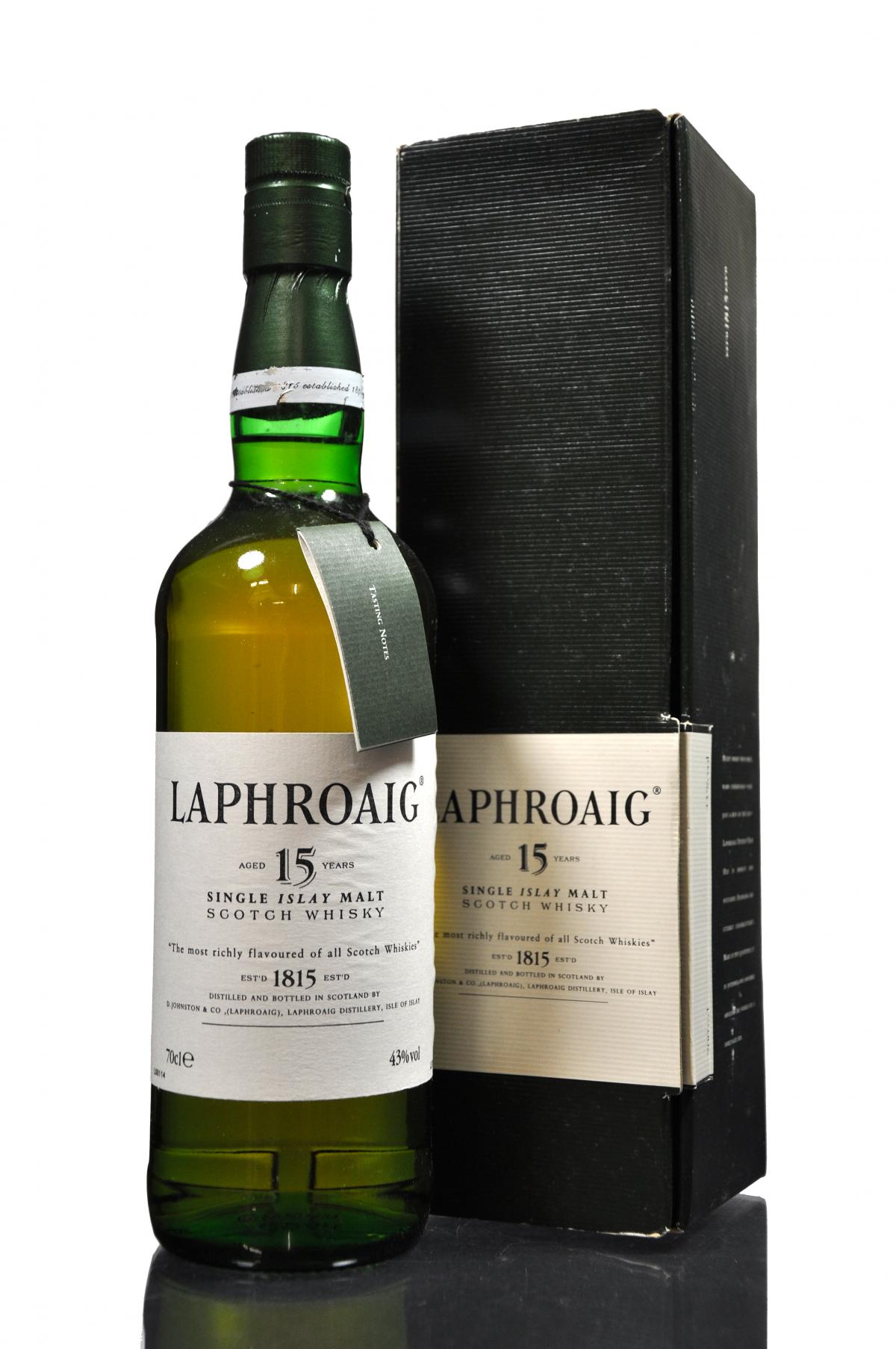 Laphroaig 15 Year Old - Circa 2000