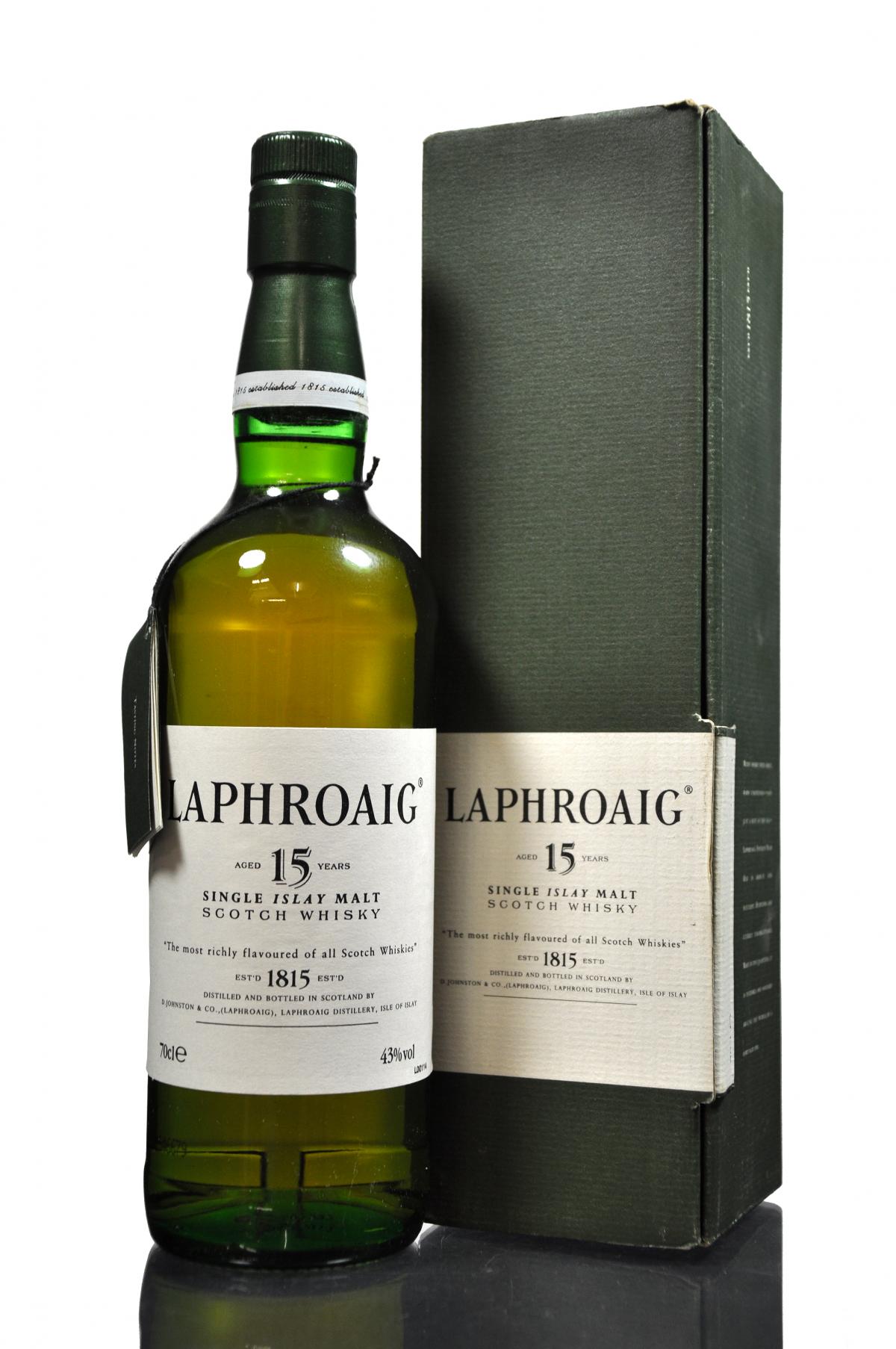 Laphroaig 15 Year Old - Circa 2000