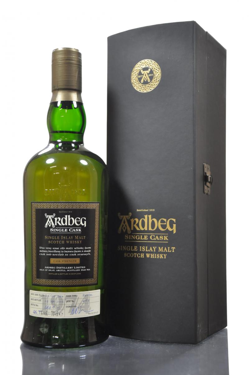 Ardbeg 1974-2006 - Single Cask 4985 - 93 Bottles