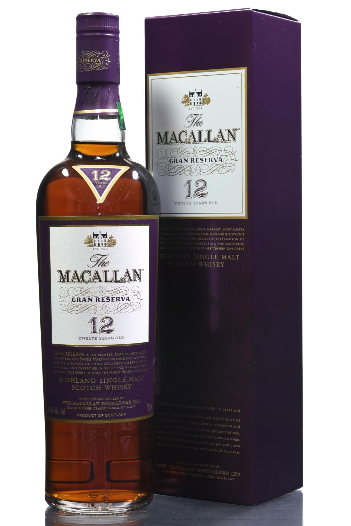 Macallan 12 Year Old - Gran Reserva