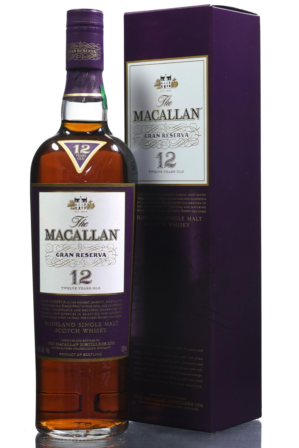 Macallan 12 Year Old - Gran Reserva