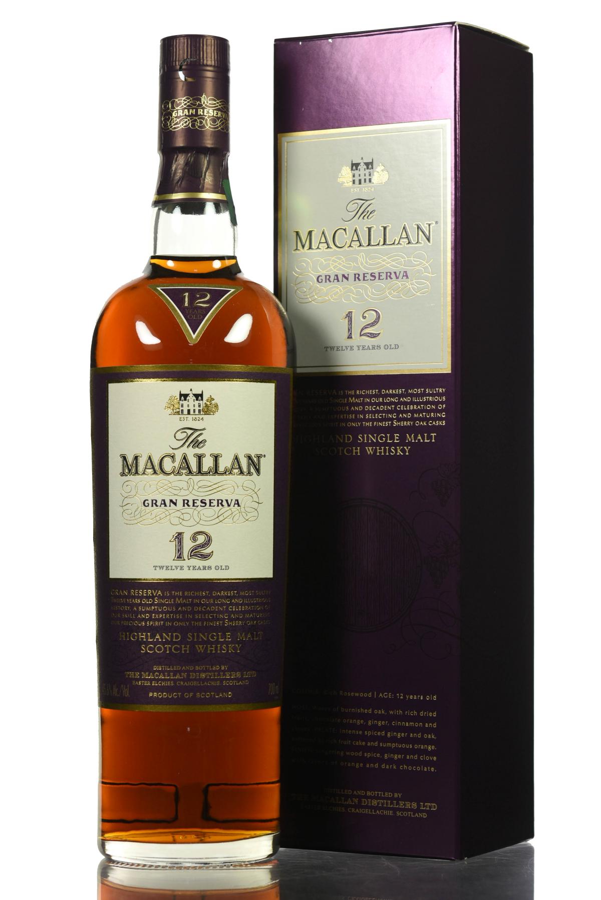 Macallan 12 Year Old - Gran Reserva