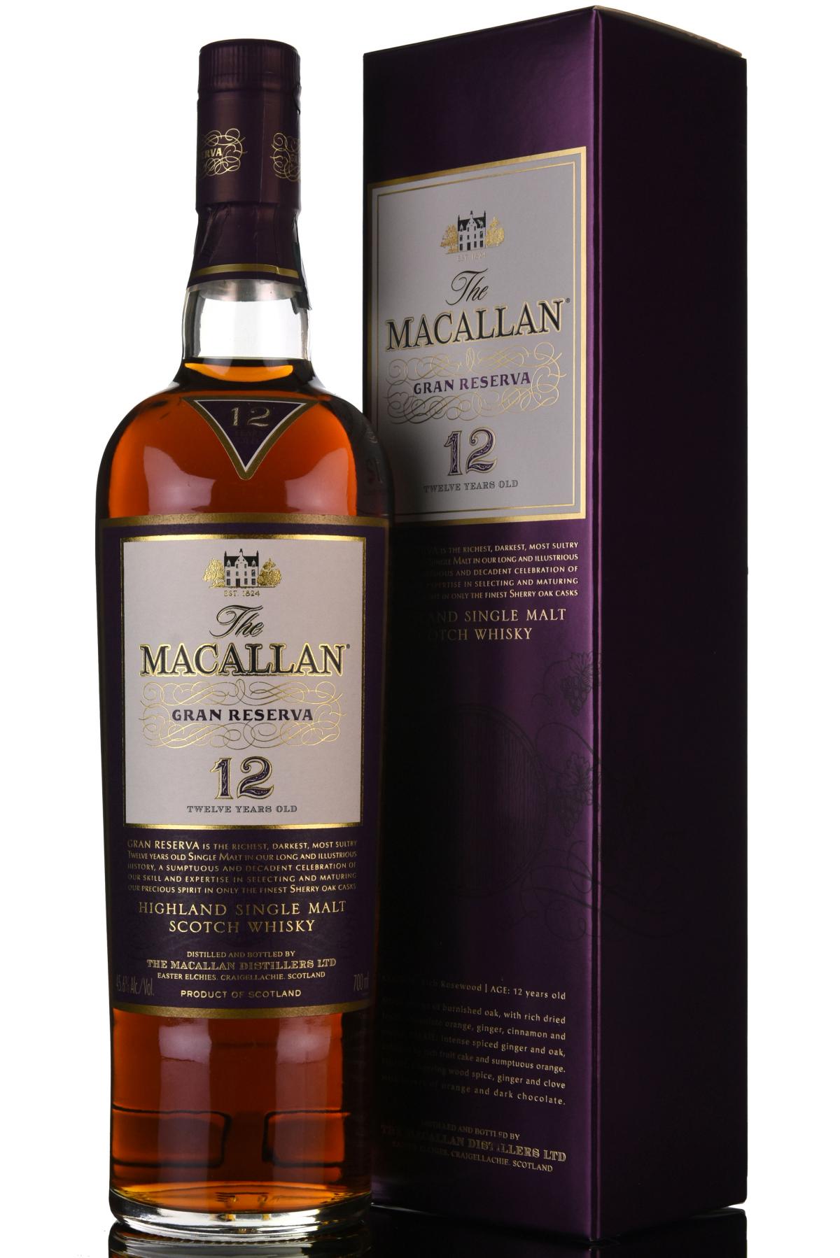 Macallan 12 Year Old - Gran Reserva
