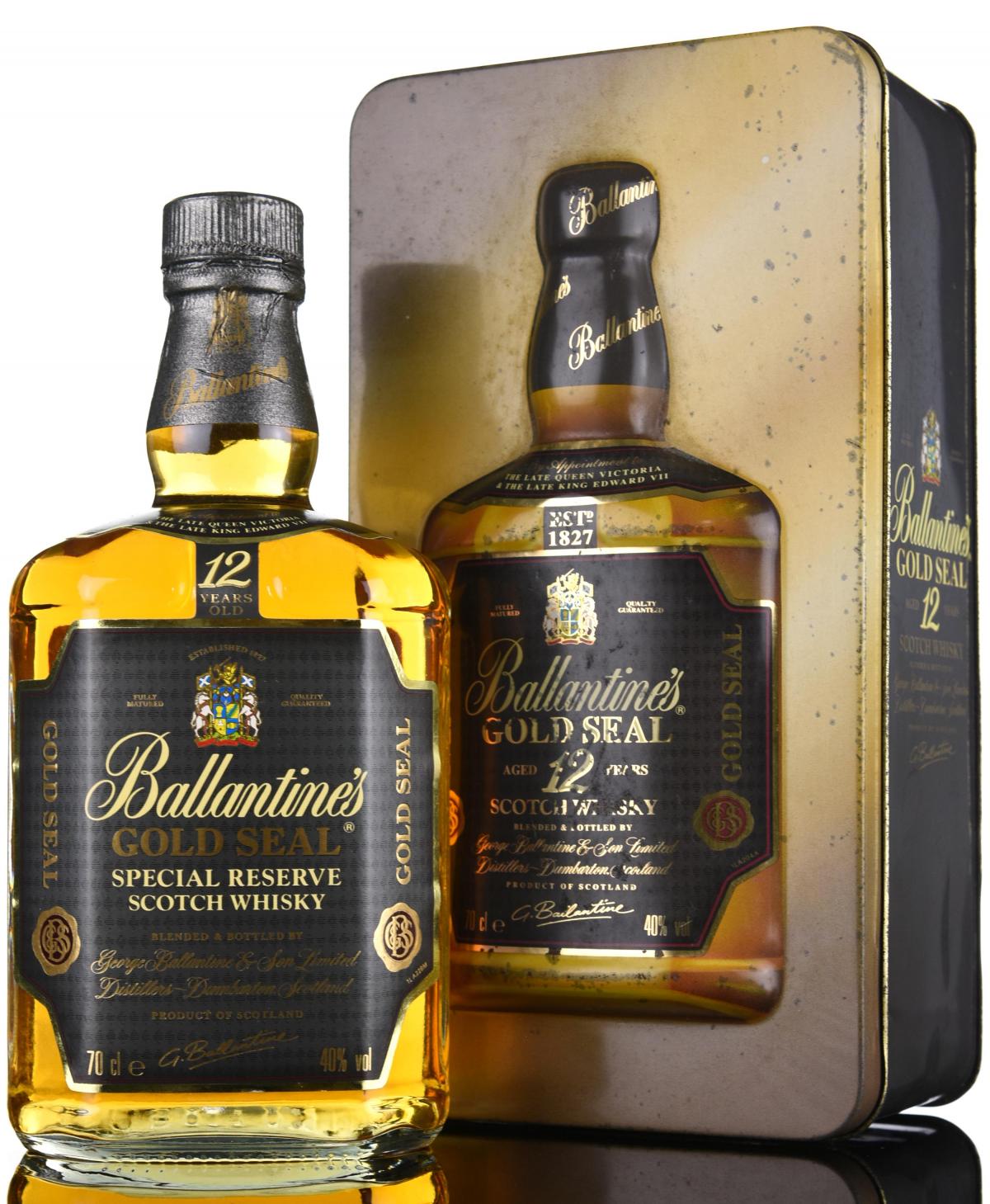 Ballantines 12 Year Old - Gold Seal