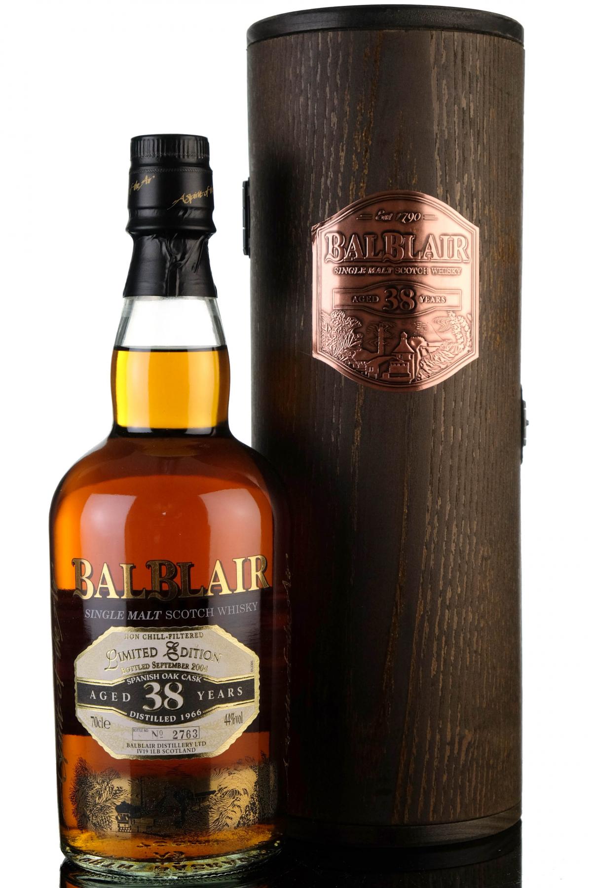 Balblair 1966-2004 - 38 Year Old