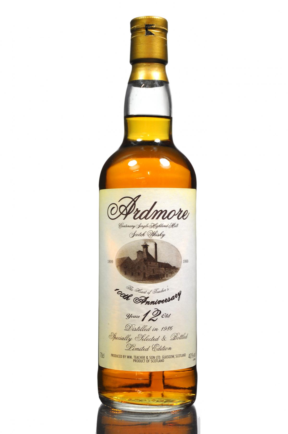 Ardmore 12 Year Old - Centenary
